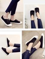 Nuevos Zapatillas de Lona para Mujer Otoño 2025 Zapatos Deportivos Casuales Planos para Estudiantes de Verano - details 6
