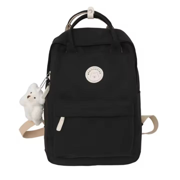 Mochila de nailon de estilo japonés para estudiantes, bolso para portátil de viaje, informal, escolar - 1