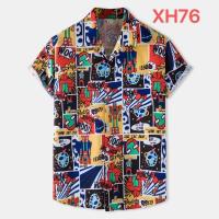 Camisa hawaiana de manga corta para hombre, camisa con estampado completo de flores para playa, novedad de 2024 - details 17