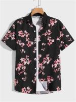 Camiseta de Verano de Playa Hawaiiana Estampado de Denim 3D para Hombres Manga Corta Transpirable - details 19