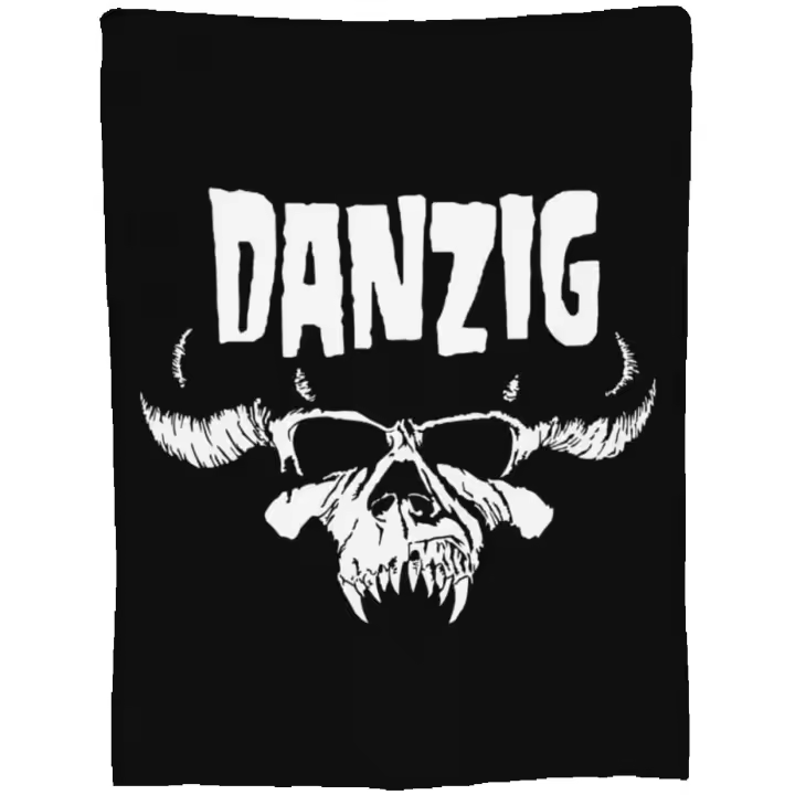 Danzigs-Manta de franela Súper suave, con estampado microforro polar, para sofá, cama, sofá, viaje y Camping - 1