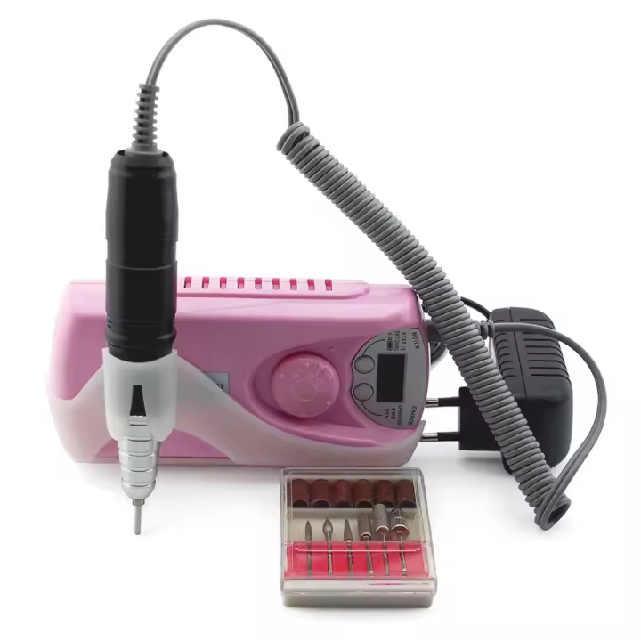 KADS-taladro para manicura, máquina recargable de gran capacidad, removedor de esmalte de Gel acrílico, con broca - 1