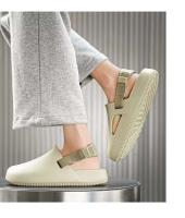 Birken verano Casual ropa exterior sandalias nueva moda talla grande media cerda perezoso suela gruesa zapatillas de hombre botón - details 12