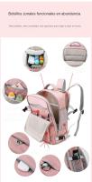 Mochila De Viaje Impermeable Para Cabina De Avión, Puerto De Carga, Bolsa USB Para Ordenador Portátil De 15,6 Pulgadas - details 11