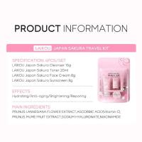 Sakura-Conjuntos y kits para el cuidado de la piel con suero limpiador, crema para ojos, crema con esencia, productos de belleza para mujeres, juegos de regalo, Kit de viaje de rutina - details 12