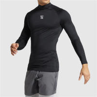 Sudadera de fondo para correr para hombre, medias deportivas, Top de manga larga de secado rápido, otoño - details 2
