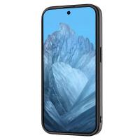 Funda de Teléfono Pixel 9 Pro con Abrigo de Cuero Texturado Cubierta Trasera de TPU y PC - details 0