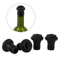 Bomba de goma para botella de comedor, tapón de vino, succión al vacío, 1/5 piezas - details 2