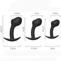 Cuentas Anales de silicona portátiles para hombres y mujeres, tapón Anal, masaje de próstata, Juguetes sexuales para adultos, masturbación Gay, juegos de coqueteo para parejas - details 0