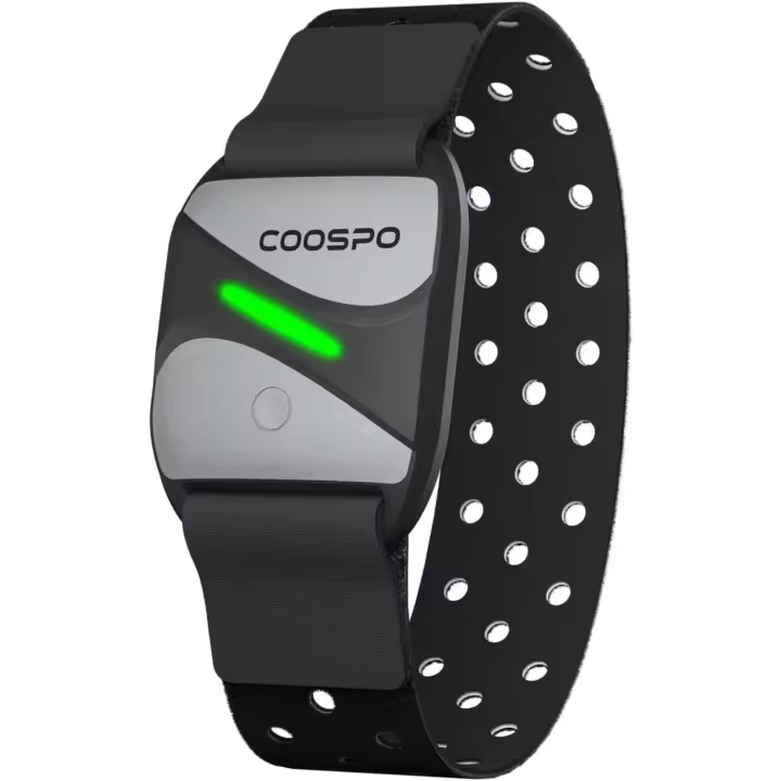 Banda Frecuencia Cardiaca Brazo Bluetooth 5.0 Entrenamiento de Zona de Frecuencia Cardíaca - 1