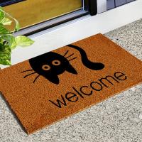 Alfombra de Entrada de PVC Antidesgaste Impermeable, Antideslizante, Fibra de Coco Falsa para Hogar y Oficina - details 9