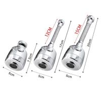 Grifo de cocina ajustable, burbujeador, boquilla de filtro de agua, conector adaptador de grifo flexible, aireador, accesorios de lavado - details 4