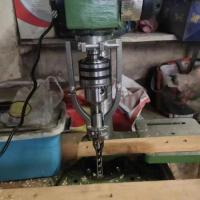 Abrazadera ajustable, taladro de orificio cuadrado, soporte fijo, piezas de repuesto portátiles, soporte de montaje de taladro eléctrico resistente - details 4