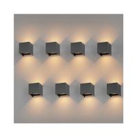 Aplique de Pared Exterior Con G9 LED Bombillas Reemplazables, Blanco Cálido 3000K Lampara de pared Interior/Exterior IP54 Ángulo ajustable Lámpara Pared (Antracita) - details 17
