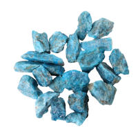 Natural Blue Apatite Crystals Rough Stones Meditation Spiritual Decorative Stones for Wire Wrapping Reiki Yoga - details 2
