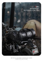Bolsa de Asiento Trasera de Motocicleta MOTOCENTRIC Impermeable, Resistente al Desgaste, Gran Capacidad 46-66L, Diseño de Hebilla de Liberación Rápida, Reflectante Nocturno, Ligero - details 16
