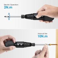 Mini Conjunto de Destornillador Eléctrico sin Cable 3.6V con Punta Magnética para Trabajo de Luz USB Recargable para Bricolaje en Casa - details 3