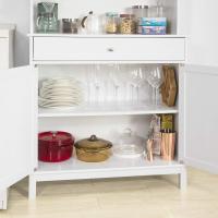 Cómoda Armario de Almacenamiento Buffet de Cocina L90 x D40 x H148cm - details 5