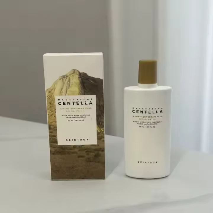 50ML SPF50 + protector solar blanqueador crema protectora Solar Facial Centella cuidado de la piel sal rosa árbol de té crema solar - 1
