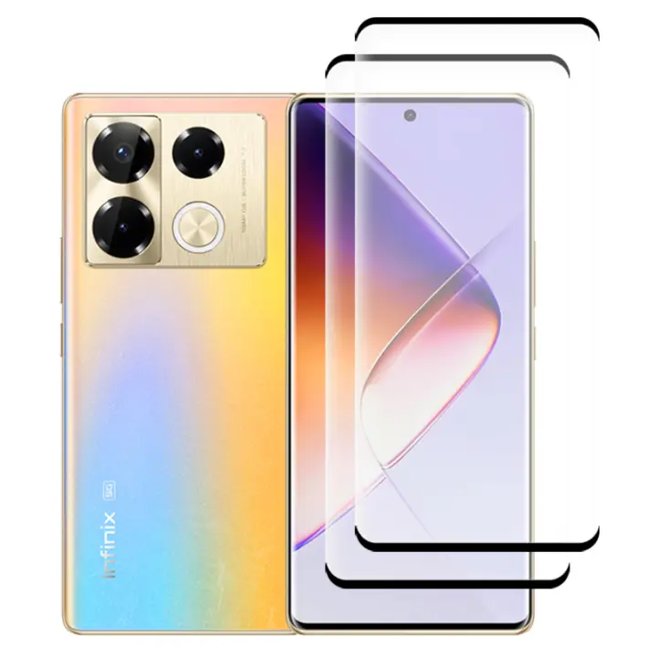 Curved Edge Tempered Glass For Infinix Note 40 Pro Screen Protector Infinix Note40 Pro 5G Glass For Infinix Note 40 Pro 5G Glass - 1