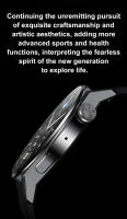 Relojes mujer inteligentes Fitness deporte Bluetooth llamada Despertador sano dormir ritmo cardíaco presión arterial hombre reloj - details 5