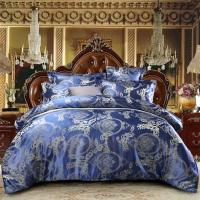 Juego de cama de alta gama, jacquard, tamaño king, juego de cama de boda europeo de lujo - details 20