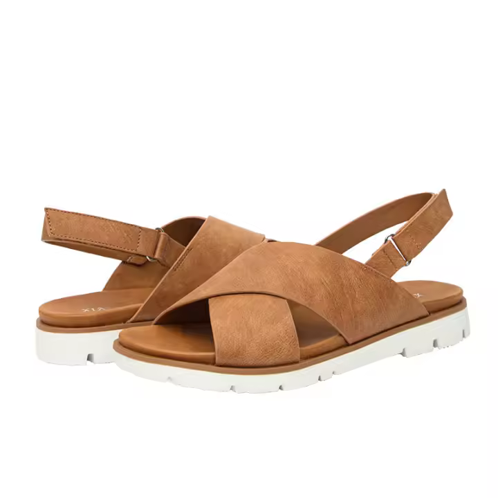 Mujeres, Verano 2025 Nuevas Sandalias de Maternidad con Suela Plana, Zapatos de Playa Versátiles e Informales para Mujeres. - 1
