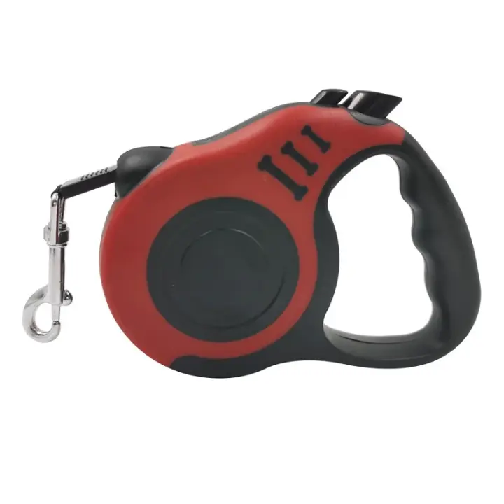 Correa retráctil para perro de 3 metros y 5 metros, correa para mascotas, cinturón de cuerda de tracción, correa automática Flexible para producto para perros pequeños, medianos y grandes - 1