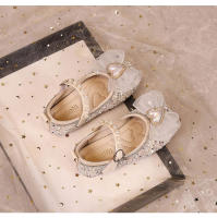 Nuevas flores casuales para niños de niña, zapatos individuales de suela blanda para bebé perla - details 26