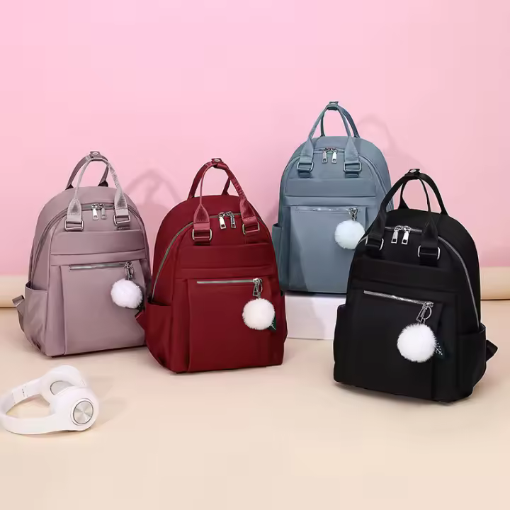 Mochila de viaje informal para mujer, bolsos de hombro Oxford impermeables, bolso de mano de gran capacidad, mochila escolar - 1