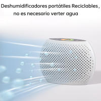 Mini Secador de Aire Inalámbrico Recargable Absorción y Regeneración de Humedad - details 3