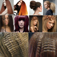 Estilizador de Cabello Profesional Cerámica Corrugada Herramienta de Estilización de Ondas - details 0