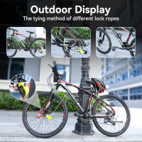 Cerradura de freno de disco impermeable para motocicleta, Cable de recordatorio de 1,8 M, Pin de 7mm, 110dB - details 1