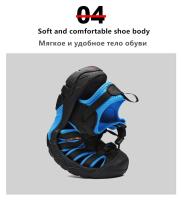 Nuevas Sandalias de Verano para Hombre Auténtico Cuero, Diseño a la Moda, Transpirables, Talla Grande 48 - details 11