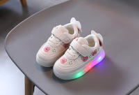 Zapatos Para Niños Y Niñas Con LED Brillo Suave Antideslizantes Suela De Goma Cuero PU Zapatos Casuales Transpirables Para Otoño - details 7