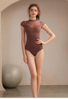 Elegante Leotardo de Ballet de Alta Gama Ropa de Arte para Adultos Prenda de Yoga Aire - details 14