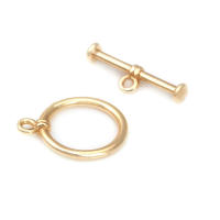Anillo redondo de latón de Color dorado de 18K, cierre de palanca circular O, cierres de conexión para pulsera, suministros para fabricación de joyas, accesorios Diy - details 57