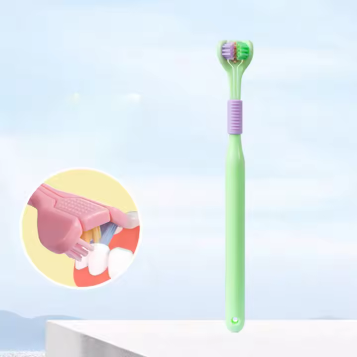De Tres Lados, Vestido De Lengua Para Adultos, Forma De U De Tres Cabezas - 1