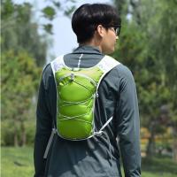 Chaleco de hidratación para correr transpirable, bolsa de hidratación para correr, ultraligera, impermeable, Material de nailon, mochila de agua con múltiples bolsillos - details 15