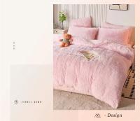 Cubierta de Edredón de Lana Gruesa para Invierno Súper Suave y Cálido Estilo Moderno Lujo Terciopelo Quilt Cover - details 9