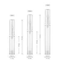 Botella con bomba de vacío sin aire transparente, crema cosmética para ojos, dispensador de tamaño de viaje, contenedores rellenables, herramientas de maquillaje portátiles, 5/10/15ml - details 10