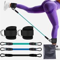 Juego de bandas de resistencia, correas de tobillo, soporte ajustable para pies, puño acolchado, peso del tobillo, soporte de entrenamiento para piernas, equipo deportivo para Yoga y gimnasio - details 10