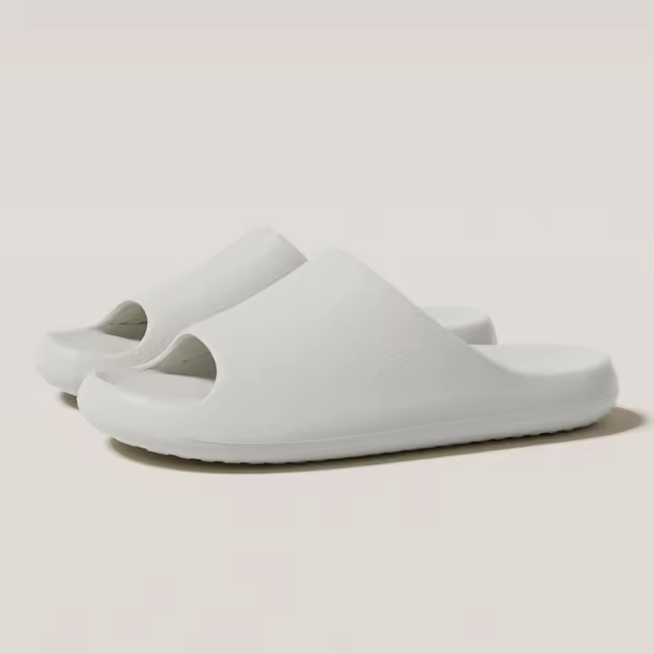 Patrón de cuero zapatillas de alta gama de las mujeres de verano nuevo hogar interior zapatillas frescas baño simple sandalias de baño desgaste exterior de los hombres - 1