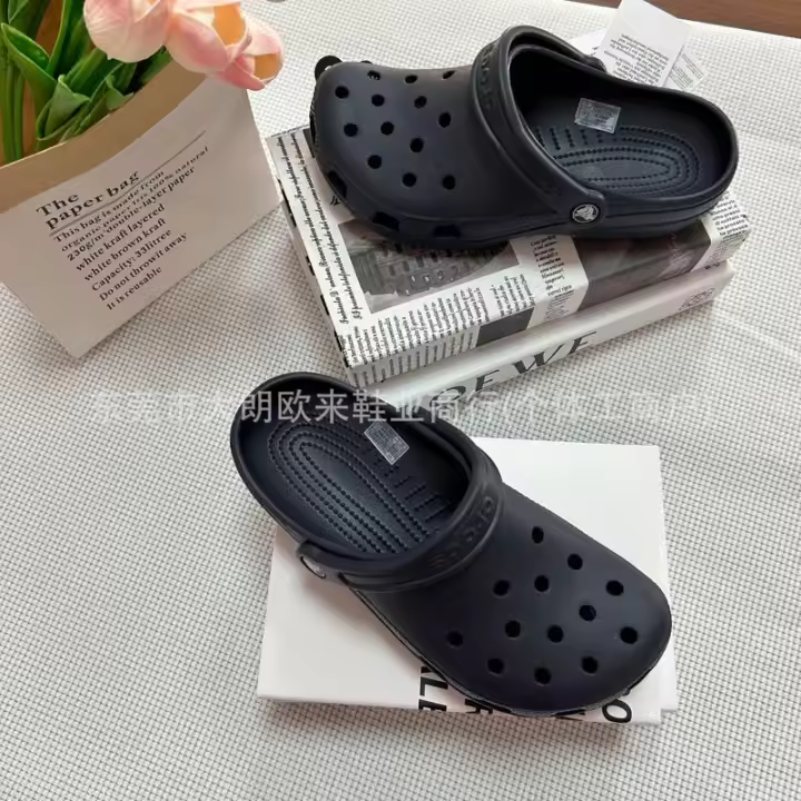 Cross Star Classic Clogs Unisex Sandalias de tacón bajo Zapatillas - 1