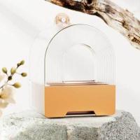 Bañera colgante transparente para loros, diseño de cajón montado en la pared, jaula de baño para pájaros, caja de ducha desmontable a prueba de salpicaduras para pájaros, cacatúa - details 1