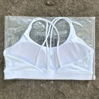Sujetador deportivo con tirantes cruzados para mujer, pantalones cortos de entrenamiento de gimnasia, chaleco de yoga, corsé ajustado de alto impacto, acolchado suave reforzado para correr - details 4