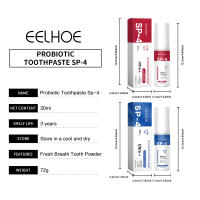 Pasta de dientes probiótica Sp-4, blanqueador iluminador, eliminador de olores bucales, dientes amarillos para una respiración fresca, pasta de dientes para el cuidado de las encías - details 1
