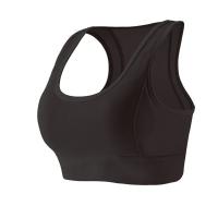 Sujetador deportivo sin mangas para mujer, ropa interior de secado rápido, a prueba de golpes, sin costuras, para entrenamiento, correr y Yoga - details 2