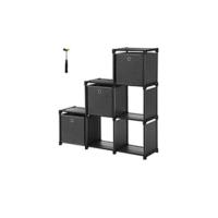 Estantería de 6 Cubos Organizador Multiusos de Metal con 6 Cajas de Tela - details 7