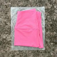 Pantalones deportivos suaves de Color sólido para mujer, mallas altas cansadas para Yoga, gimnasio atlético, entrenamiento integral, trote, bolsillo trasero en la cintura - details 7